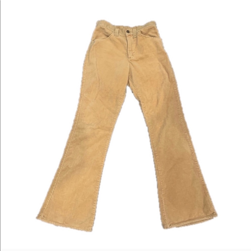 Yellow corduroys